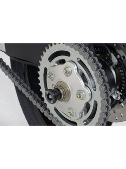 Slidery tylnej osi R&G do Ducati Hypermotard 821 (13-14), Hypermotard 939 (16-18), Hypermotard 939 SP (16-18), Hypermotard 950 (19-20), HyperStrada 821 (13-14), Hyperstrada 939 (2016)  