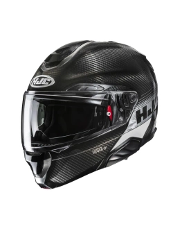 Kask szczękowy HJC RPHA 91 Carbon Elig czarno-biały