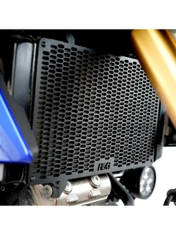 Osłona chłodnicy R&G Racing Suzuki 1050/ DE (23-)/ XT (20-22) aluminiowa, czarna