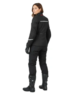 Kurtka motocyklowa damska tekstylna REV’IT! Voltiac 3 H2O czarno-szara