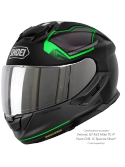 Kask integralny Shoei GT-Air 3 Mike TC-4 czarno-zielony
