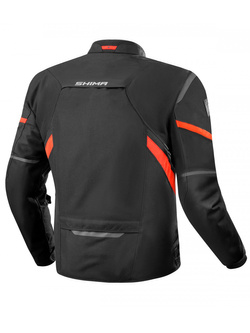 Kurtka motocyklowa tekstylna Shima Rush 2.0 czarno-czerwona