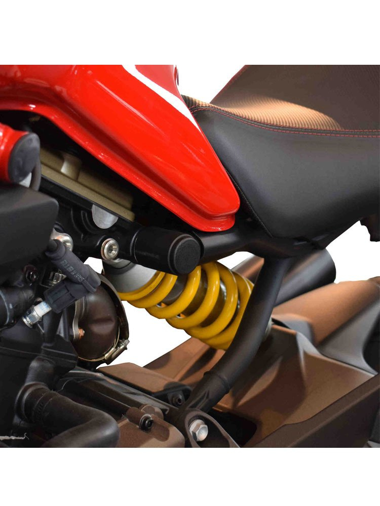 Zaślepki ramy PUIG do Ducati Monster 821 / 1200 / S (14-16)