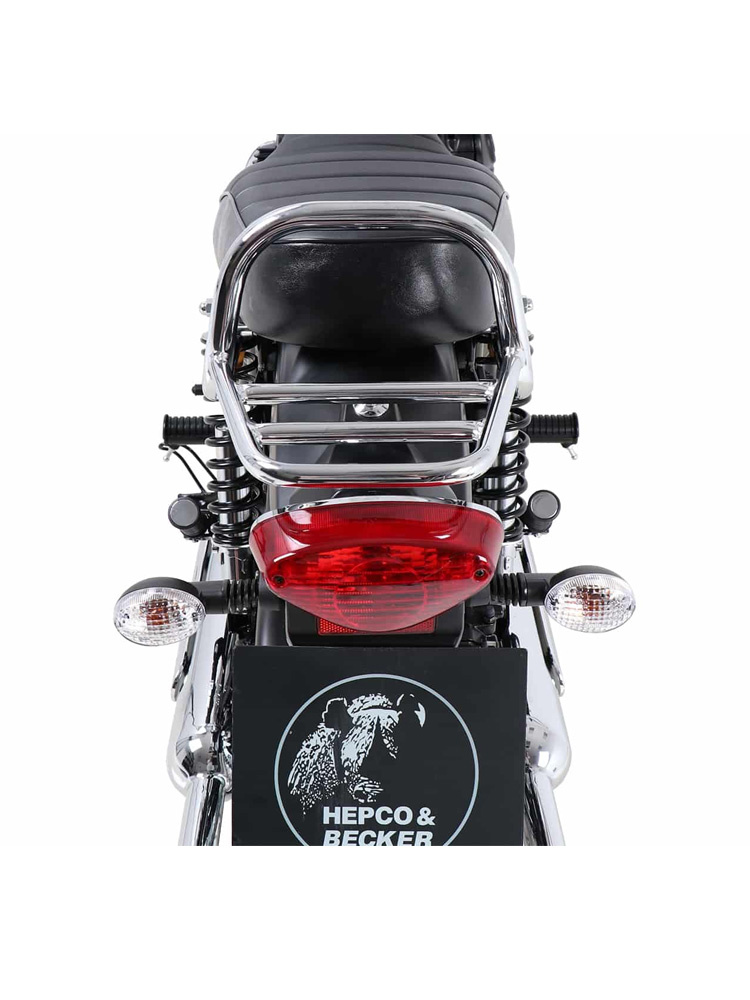 Bagażnik Hepco&Becker Kawasaki W 800 Street / Cafe / Standard (19-) chromowany