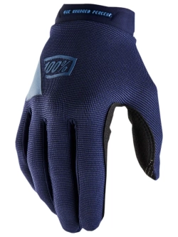 Rękawice cross damskie 100% Ridecamp niebieskie