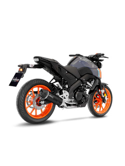 Pełny układ wydechowy LeoVince LV One Evo Black Edition [Stainless Steel] do Yamaha MT-125/ YZF-R 125/ XSR 125 (21-24)
