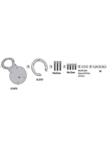 Mocowanie do tankbagów Kappa Tanklock Royal Enfield Himalayan 450 (24-)