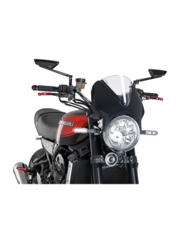 Owiewka motocyklowa PUIG Vision Kawasaki ZR 900 RS (18-)/ SE (22-) czarna z przeźroczystą szybą