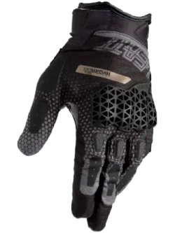 Rękawice motocyklowe Leatt Hydradri 5.5 Slealth Short czarno-szaro-złote