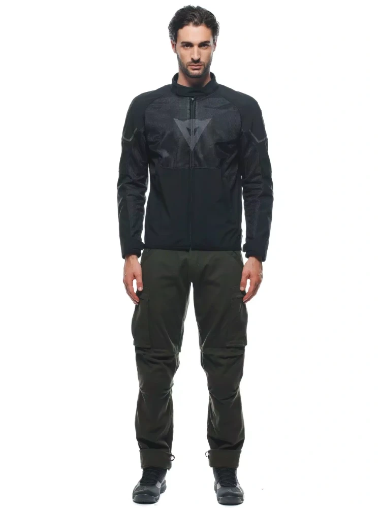 Kurtka motocyklowa tekstylna Dainese Ignite Air Tex czarno-szara