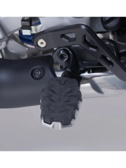 Podnóżki motocyklowe EVO SW-Motech Honda CRF1100L Africa Twin (19-)/ ES (23-)/ CRF1100L Africa Twin Adventure Sports (19-)/ ES (23-) srebrno-czarne