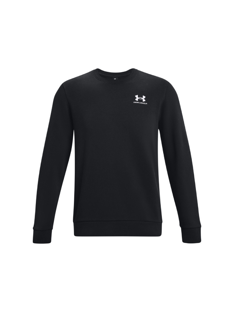 Bluza męska UNDER ARMOUR Essential Fleece Crew czarna