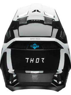 Kask enduro Thor Fleet biało-czarny