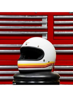 Kask integralny Biltwell Gringo Sunset Spectrum biały