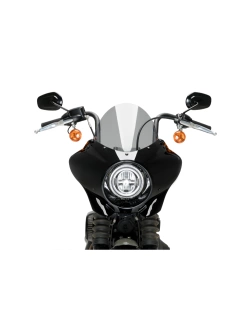 Szyba motocyklowa turystyczna PUIG Mirage Harley Davidson Softail Street Bob FXBB (18-24) lekko przyciemniana