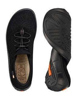 Buty Brubeck Barefoot Merino czarne
