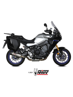 Pełny układ wydechowy (Oval) MIVV do Yamaha Tracer 9 / GT (21-) titanium