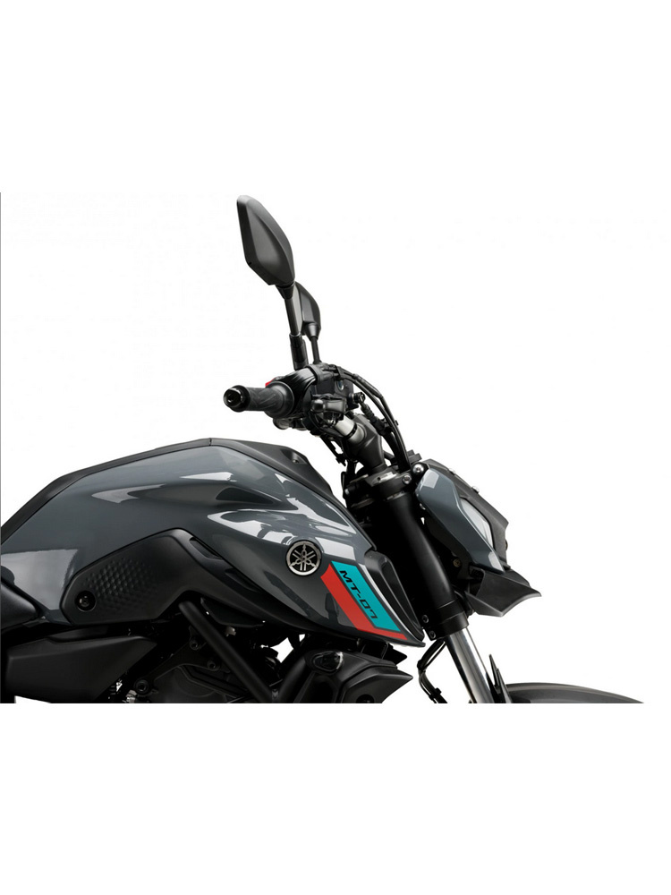 Boczne spoilery dociskowe Puig Yamaha MT-07 (21-) czarne matowe