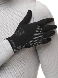 Wkładki do rękawic SIXS 4-Season czarno-szare