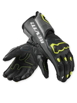 Rękawice motocyklowe REV’IT! Quantum 3 szaro-fluo