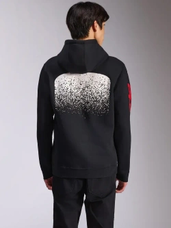 Bluza z kapturem Alpinestars Obsessed czarno-czerwona