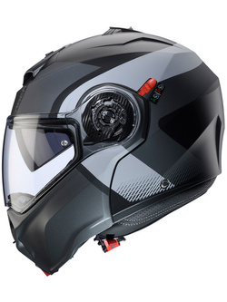 Kask szczękowy Caberg Duke Evo Indy czano-szary matowy