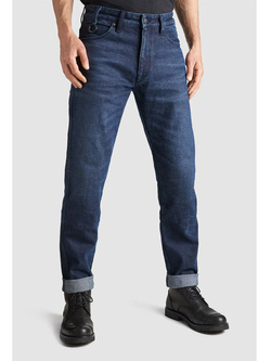 Jeansy motocyklowe Pando Moto Arnie Slim niebieskie