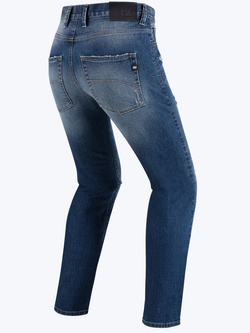 Jeansy motocyklowe PMJ Street niebieskie