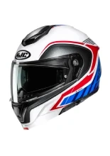Kask szczękowy HJC C92 Ragna biało-czerwono-niebieski