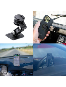 Zestaw do samochodu: etui na telefon iPhone 16 Pro + mocowanie SP Connect