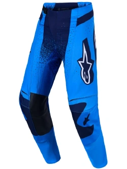 Spodnie cross Alpinestars MX Techstar Swan niebieskie