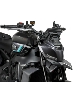 Przednie spoilery Puig Yamaha MT-09/SP/Y-AMT (24-) czarne matowe