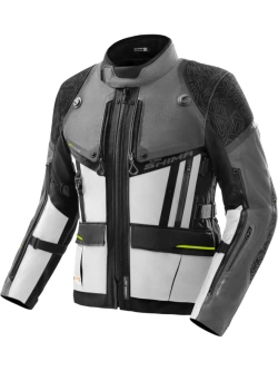 Kurtka motocyklowa tekstylna Shima Tracker szara