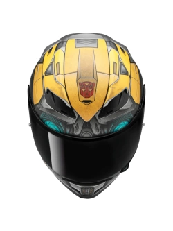 Kask integralny HJC F71 Bumblebee Hasbro żółto-szary