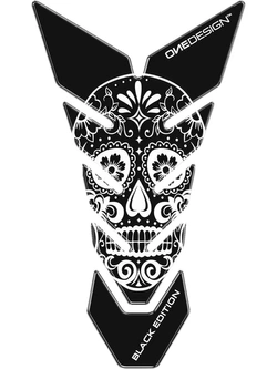Tankpad Uniwersalny Onedesign Black Edition Skull 4