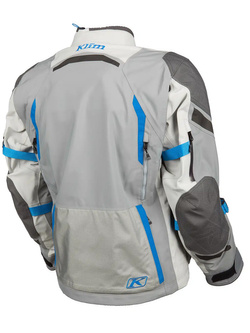Kurtka motocyklowa tekstylna Klim Badlands Pro szaro-niebieska