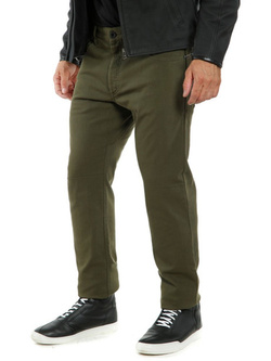 Spodnie motocyklowe tekstylne Dainese Casual Regular Tex zielone