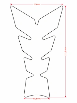 Tankpad Uniwersalny Onedesign Soft Touch kamuflaż fluo pomarańczowy