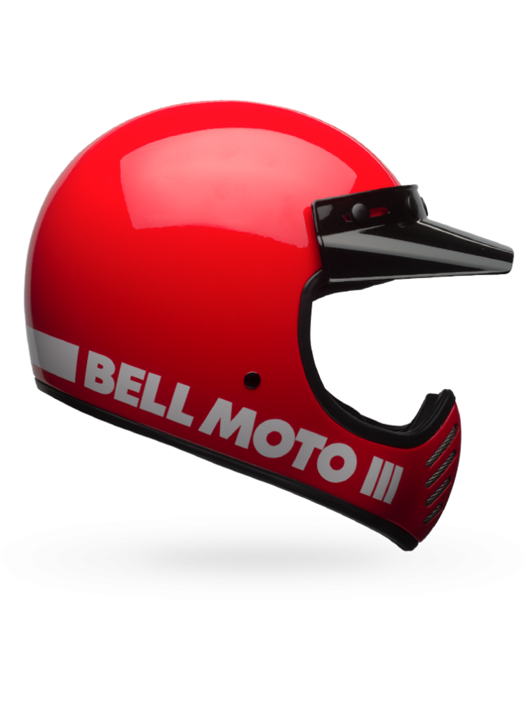 Kask integralny Bell Moto-3 Classic czerwony