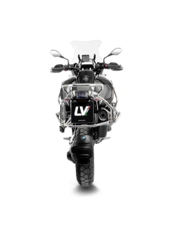 Tłumik motocyklowy LeoVince LV-12 R czarny BMW R 1200 GS/ Adventure (13-23) [bez homologacji]