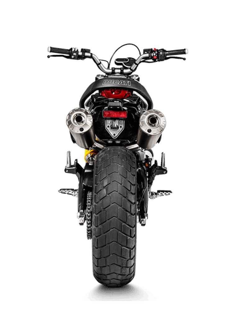 Rura łącząca Akrapović do Ducati Scrambler 1100 (18-20) stal nierdzewna