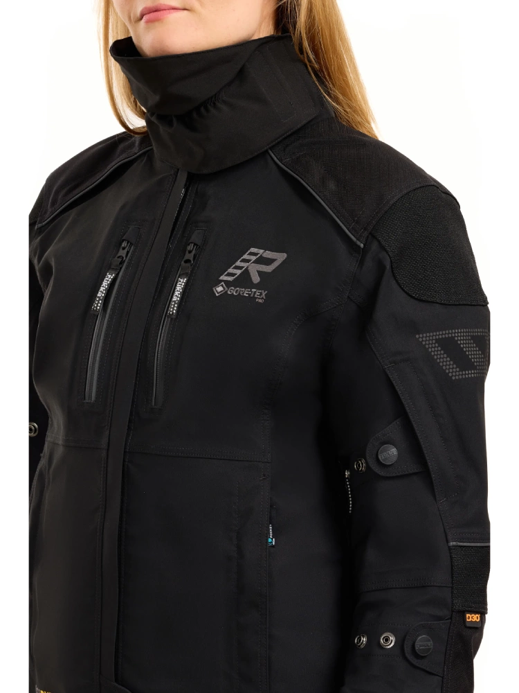 Kurtka motocyklowa damska tekstylna Rukka FlexoRina czarna