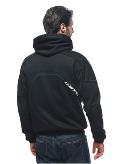 Bluza motocyklowa z kapturem Dainese Daemon-X Safety zapinana na zamek, czarno-biała