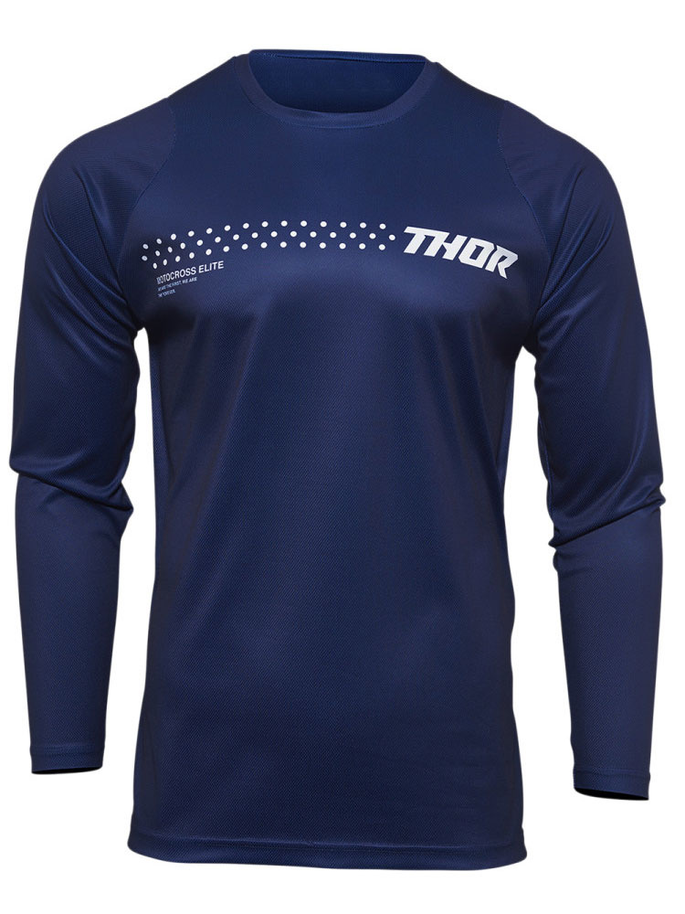 Bluza enduro dziecięca Thor Sector Minimal niebieska