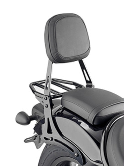 Oparcie Givi z bagażnikiem do Hondy CMX 1100 Rebel (21-) czarne