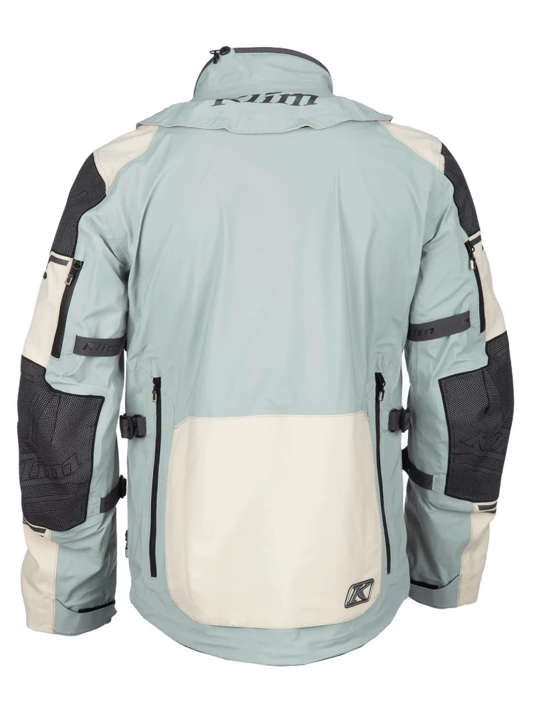 Kurtka motocyklowa tekstylna Klim Adventure Rally szaro-brązowa