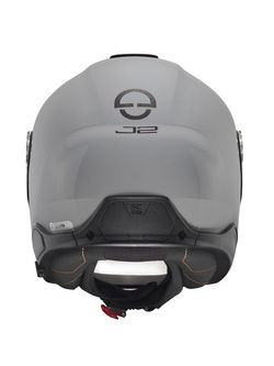 Zestaw: Kask otwarty Schuberth J2 szary + dedykowany interkom motocyklowy