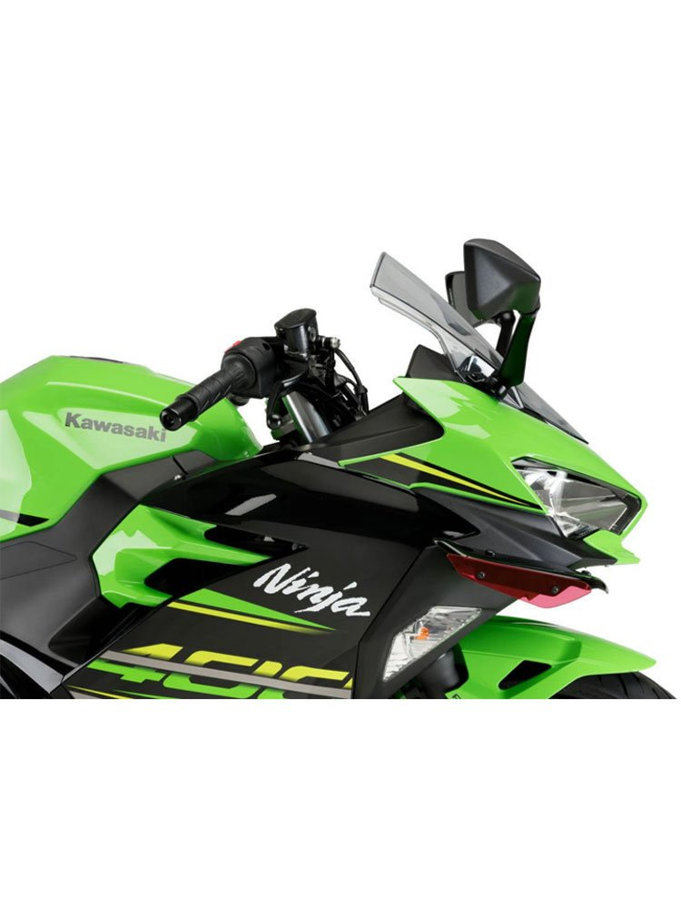Boczne spoilery dociskowe Puig do Kawasaki Ninja 400 (18-) czerwone
