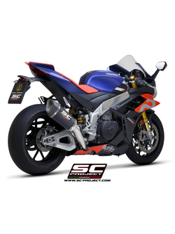 Tłumik SC-Project SC1-R, Titanium / Carbon - Aprilia RSV 4 [21-22] 