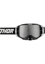 Gogle motocyklowe Thor Activate lustrzaną szybką niebieskie